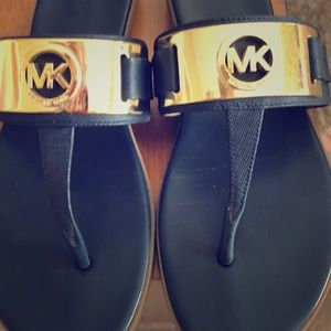 Michael Kors navy sandals